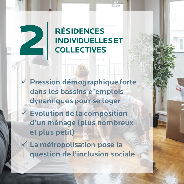 Etude cycle de vie immobilier logement résidence individuelle et collective